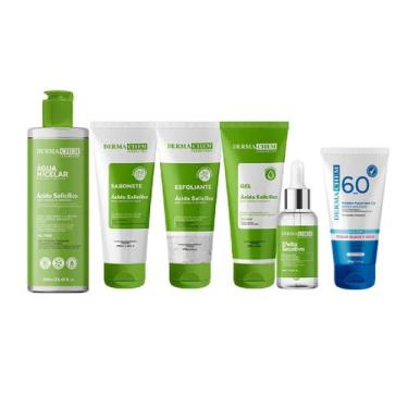 Imagem de Kit Dermachem Skincare Anti Oleosidade Protetor Solar Facial