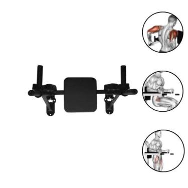 Imagem de Paralela Fixa de Parede para Abdominal e Tríceps - Rei Do Fitness