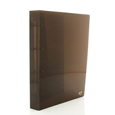 Imagem de ACP Fichário Universitário PP 4 Argolas Fume 1042 ACP