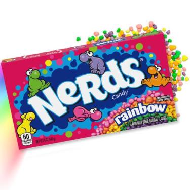 Imagem de Bala Nerds Wonka Rainbow Importado Eua