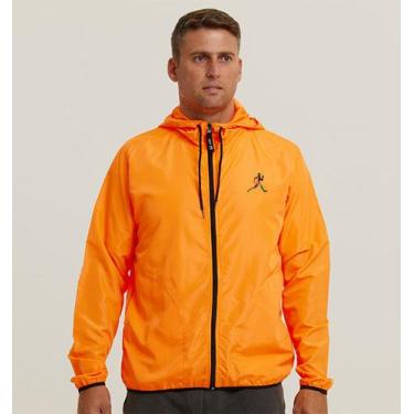 Imagem de Jaqueta Corta Vento Masculina WSS Brasil Run Colors, Laranja, G
