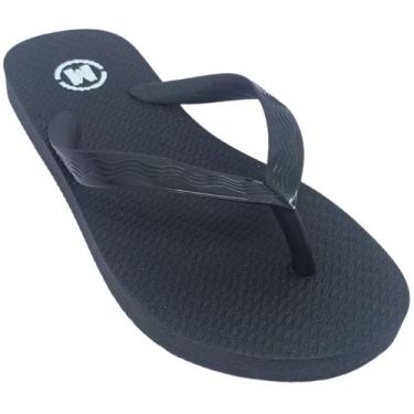 Imagem de Chinelo Molekinho Menino Infantil com Tiras em Relevo, Preto, 27