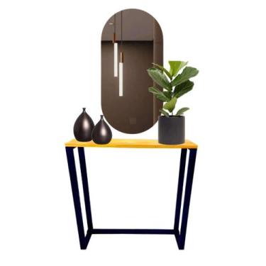 Imagem de Aparador De Sala Buffet Mesa Jantar Decoração Lar Apartamento - LOVE P