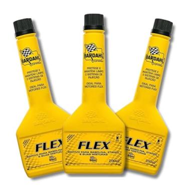 Imagem de Kit C 3 Unidades Aditivo Gasolina Etanol Bardahl Flex 200ml