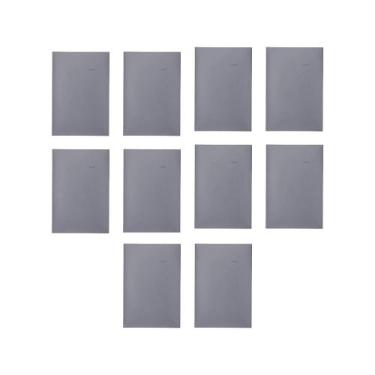 Imagem de Kit 10x Espelho Placa Cega Cinza 4x2 Legrand Pial Plus+ - Pial Legrand