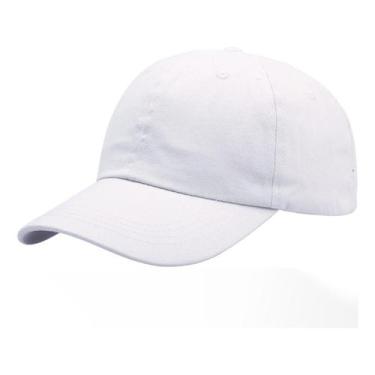 Imagem de Boné Estilo Baseball Aba Curva Ajuste De Metal Liso - Chapelaria Vinta