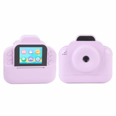 Imagem de Câmera de Impressão Instantânea Infantil, 48MP HD 1080p 6x Câmera Digital de Zoom Digital Com Papel de Impressão para Meninos Meninas de 3 a 12 Anos, Câmera de Brinquedo para
