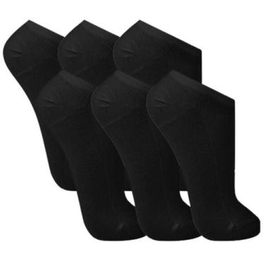 Imagem de Meia esportiva adulto trifil invisivel 6 pares 35-43 t7064, 35-38, Pre