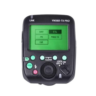 Imagem de YONGNUO YN560-TX PRO N, YN560 TX YN-560TX Gatilho de controle do transmissor de flash, 1/8000s TTL M Multi HSS, para Nikon D7000 D5100 D90 D60