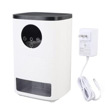 Imagem de Desumidificador Portátil, Removedor de Umidade Com Modo Poderoso, Desligamento Silencioso e Automático, Cobertura de 1000 Pés Quadrados, Tamanho Compacto para Quarto, Porão