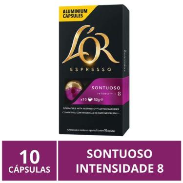 Imagem de Cápsulas para Nespresso, Café Lor, Sontuoso - L'OR