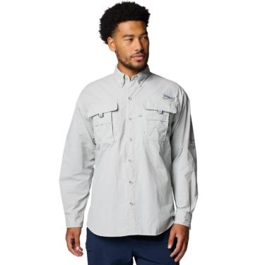 Imagem de Camisa Polo EEG Columbia Bahama Manga Longa Masculina Branco