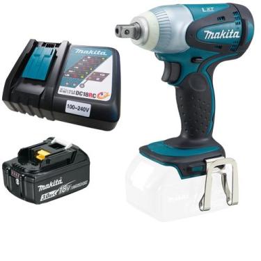 Imagem de Chave De Impacto A Bateria 1/2" 18v DTW251Z 3ah Makita Bivol