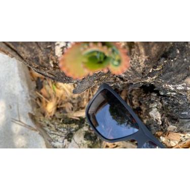 Imagem de Óculos de Sol Masculino preto polarizado Praia Casual Estiloso Present