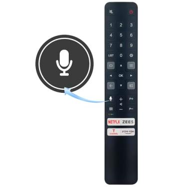 Imagem de WINFLIKE Substituição de controle remoto 06-BTZNYY-MRC901V-RC901V-FMRC adequado para TCL 43P615 50P615 55P615 65P615 55C825 65C825 50C725 55C725 65C725 655C725 655C72P725 Adequado para iFFALCON 55H71