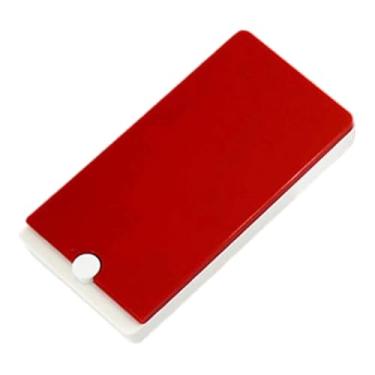 Imagem de Nishiyuenyi Paleta de Bandeja de com 28 compartimentos Bandeja de tinta para mistura de cores ao ar livre, Vermelho