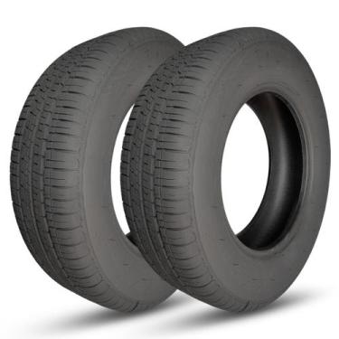 Imagem de Par de Pneus 185/70-14 Desempenho Duradouro e Garantia - BLACK TYRES