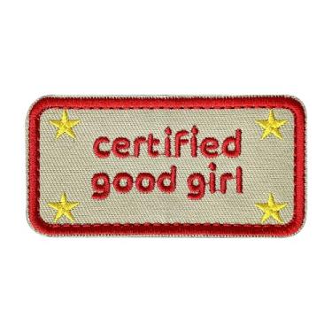 Imagem de Emblema Good Boy certificado, adesivos de gancho e laço (Good Girl)