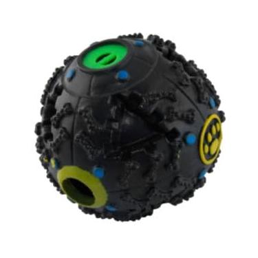 Imagem de Bola Petisco Interativa para Cães, 10cm, Vinil, Com Som, Sortido