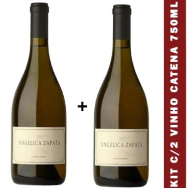 Imagem de Vinho Branco Zapata Chardonnay 750ml Kit C/ 2UN - Angelica Zapata