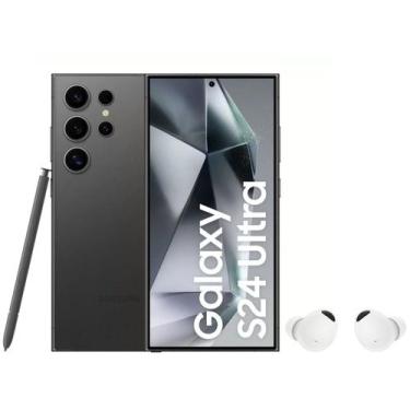 Imagem de Smartphone Samsung Galaxy S24 Ultra 6,8 Galaxy - AI 512GB + Fone de Ou