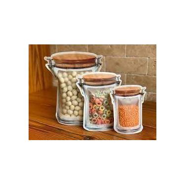 Imagem de Kit 3 Sacos Herméticos Eco Bag 3D - TENTACAO SANTOS