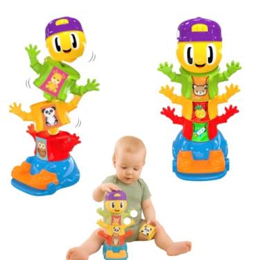 Imagem de Brinquedo Educativo Para bebe Criança Pula Centopeia Encaixe Colorido Brinquedo Educativos 1 ano