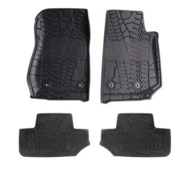 Imagem de Almofada de pé para carro metade fechada original TPE para Wrangler 2014-2017 Kit de carroceria acessórios de carro (2014-2017 Duas portas)
