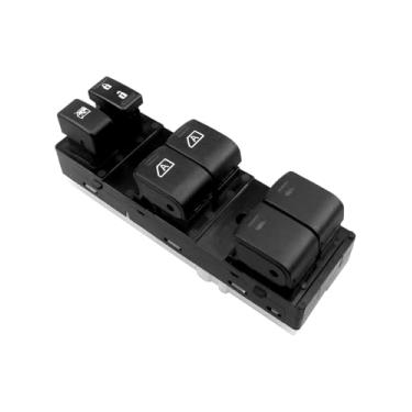 Imagem de Interruptor mestre de janela 25401-1CA3B para Infiniti FX35 3.5L 2009 2010 254011CA3B Interruptor de janela mestre do lado do motorista dianteiro esquerdo