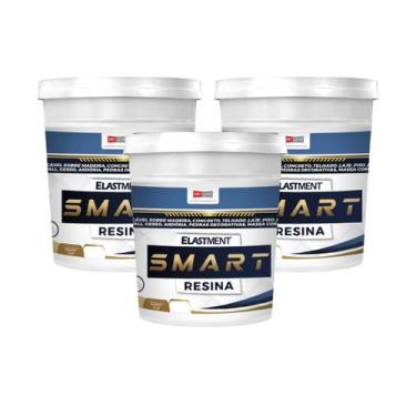 Imagem de Smart Resina Elastment 5 em 1 Impermeabilizante Kit 750 ml - IVA QUIMI