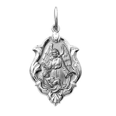 Imagem de Pingente Mini 1cm Nossa Senhora Aparecida Retangular Ouro 18k Branco k