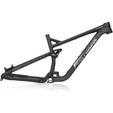 Imagem de Quadro Mtb 27.5 / 29er Trail Mountain Bike Quadro De Suspensão 17 '' / 19 '' Freio A Disco De Liga De Alumínio Quadro De Bicicleta Através Do Eixo 12x148mm Boost Frame Rote, 29x17'' black