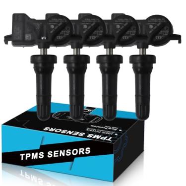 Imagem de YZHIDIANF Sensores TPMS programados 68313387AB para: Dodge Durango Dart, para: Jeep Grand Cherokee Compass Renegade, para: - Chrysler 200 Pacifica 2015-2022 Sistema de monitoramento de pressão de pneu