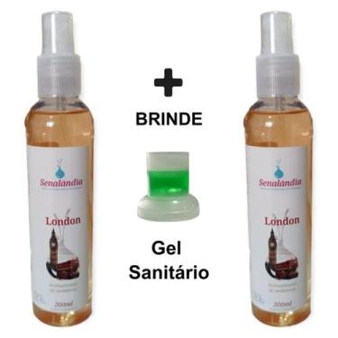 Imagem de 2 Aromatizante Ambiente Spray Borrifar 200ml Lavanda Sementes do Brasi