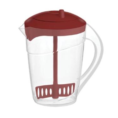 Imagem de Kit 2 Jarra Suco Água Com Misturador Acoplado Suco 2 Litros - Panamby,