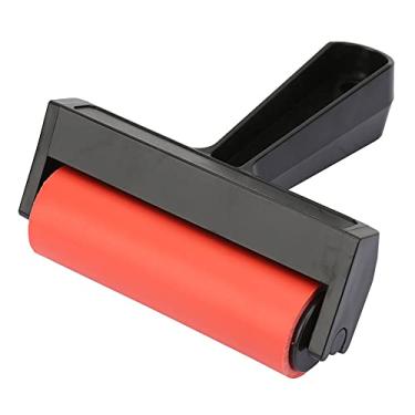Imagem de YOUTHINK Pincel de Tinta de Rolo, 20 Cm de Rolo de Tinta de Rolos de Borracha Rolo de Impressão para Gravura para Gravura, Impressão de Tinta de Arte, Pintura (10CM)
