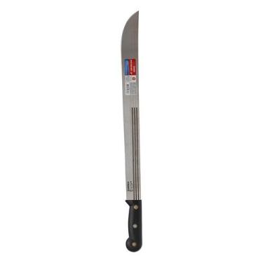 Imagem de Facão Para Mato Em Aço Carbono Resistente com Cabo Preto 20" 50cm Corn