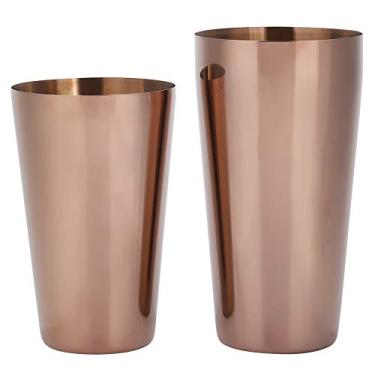 Imagem de Grcfumo Shaker de coquetel, conjunto de garrafas de barman de barra de aço inoxidável (Dourado) (Prata) (Rose Gold)
