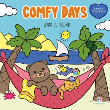 Imagem de Livro - Comfy Days - Livro de Colorir