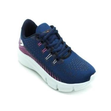 Imagem de Tênis Feminino Box 200 BX2351.943 - Azul e Rosa-Feminino