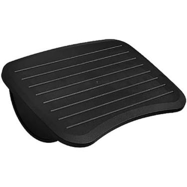 Imagem de Apoio para pés ergonômico, para escritório. (Cor:preto)