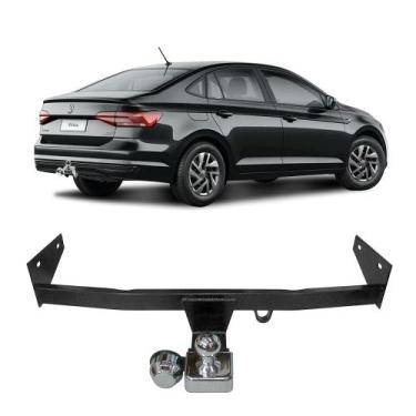 Imagem de Engate Varios Carros Atos Reboque Rabicho Protetor