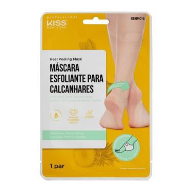 Imagem de Máscara Esfoliante para Calcanhares Kiss New York Heel Peeling Mask 1 