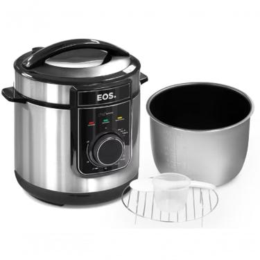 Imagem de Panela De Pressão 5l Ultra Turbo Eos 900W Com Timer Em Inox 110V