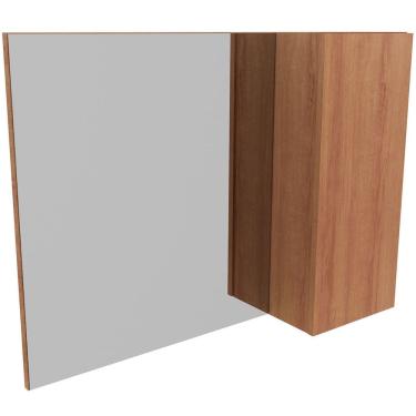 Imagem de Espelheira para Banheiro 80 cm com 1 Porta Marina