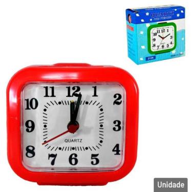 Imagem de Despertador de Plástico 8cm Color - Tudo em Caixa