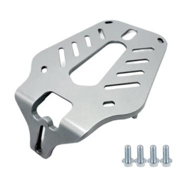 Imagem de Lljsszr Suporte de Porta-malas para Bicicleta Elétrica, Suporte de Extensão de Porta-malas, Liga de Alumínio, Suporte de Extensão de Modificação, prata