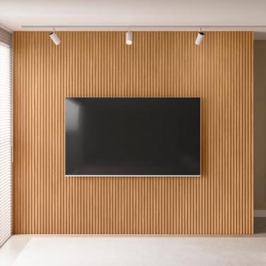 Imagem de Painel Ripado Placa 300 cm x 250 cm Mdf E Mdp Nature Linea Brasil
