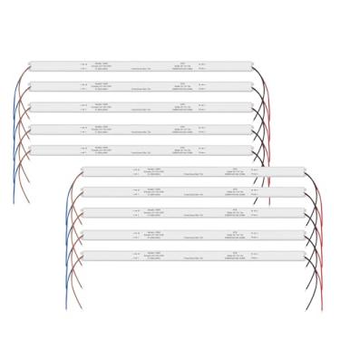 Imagem de Kit 10 Fonte Para Perfil Slim Driver Fita De Led 12v 15a 180w
