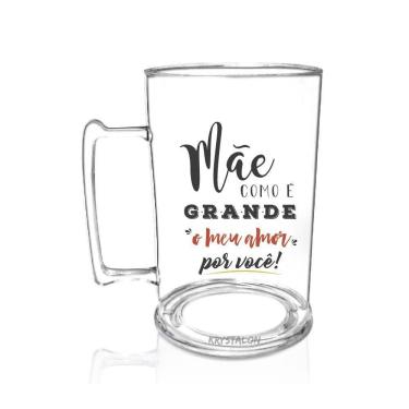 Imagem de Caneca Chopp Personalizada Para Dia Das Mães - Meu Amor